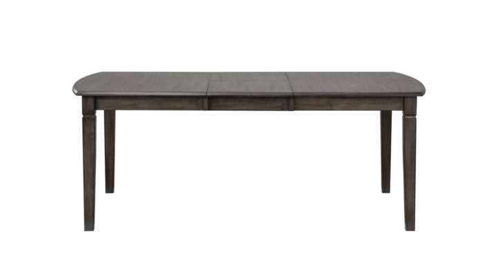 Bisque 60/78″ table- Dark Grey
