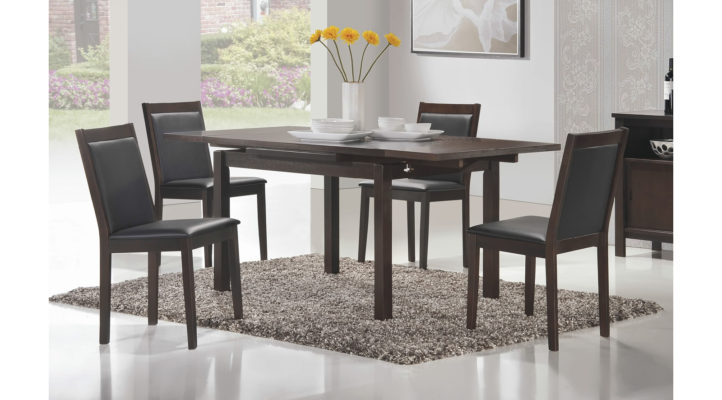 Wolfe 71″ Dining Table – Espresso