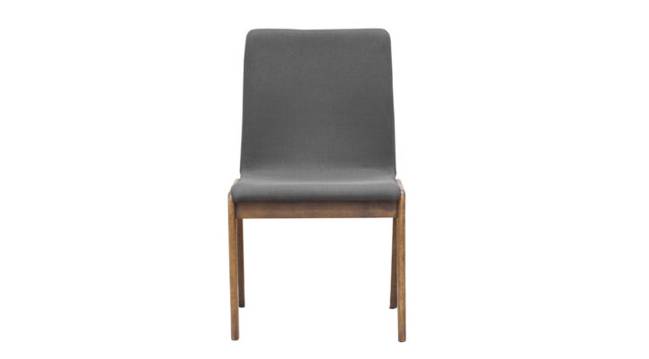 Brunette Dining Chair – Grey Fabric