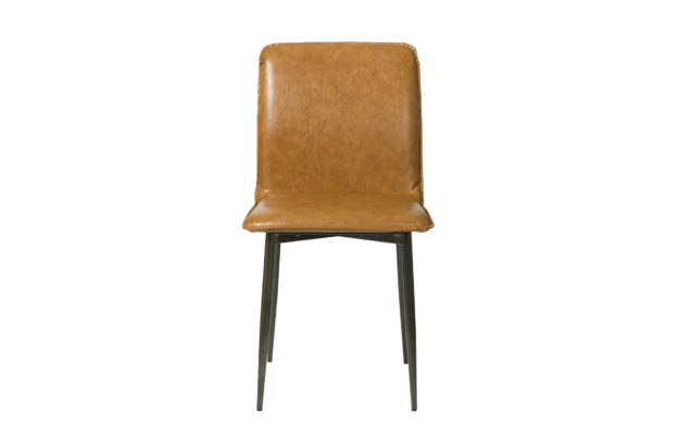 Lucca Side Chair – Tan Brown