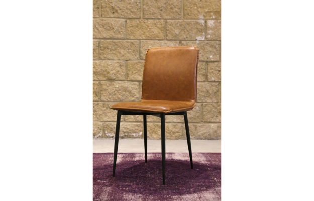 Lucca Side Chair – Tan Brown