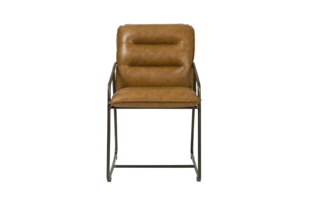 Puller Side chair- Tan Brown