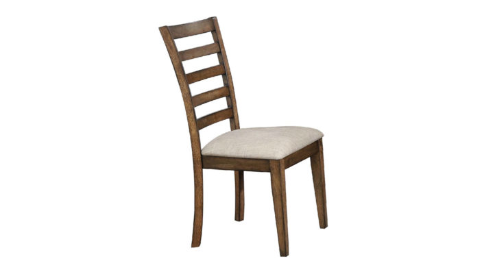 Russet Ladderback Chair- Fabric seat