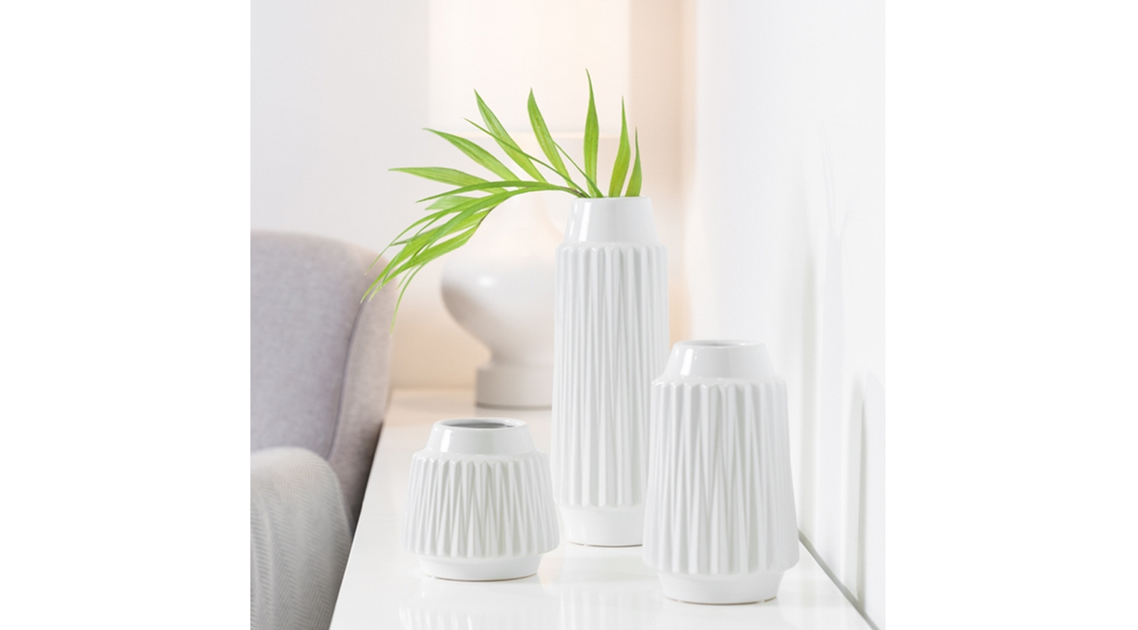 Ella-Faceted-Ceramic-Vase-White-1