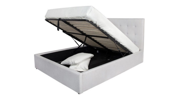June Storage Bed – Horizon Grey