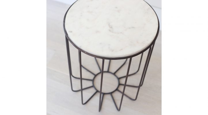 Roman Marble Accent Table