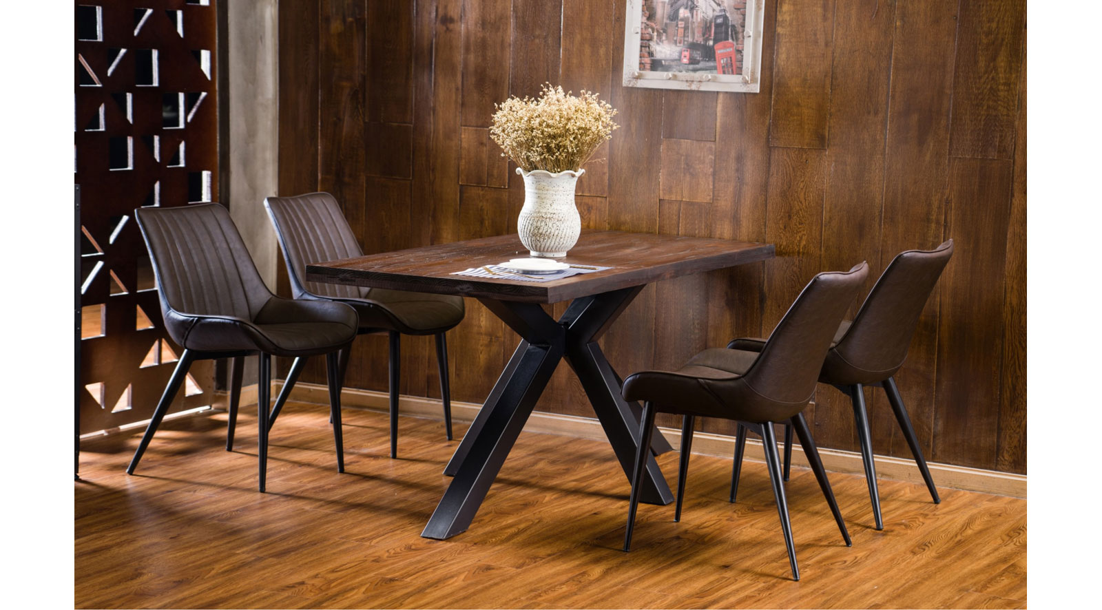 country western dining room tables