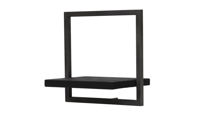 Agra Metal Frame Wall Box – Black, Type B