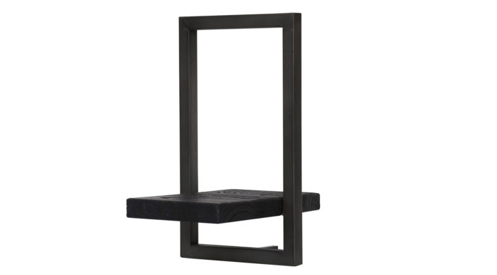 Agra Metal Frame Wall Box – Black, Type E