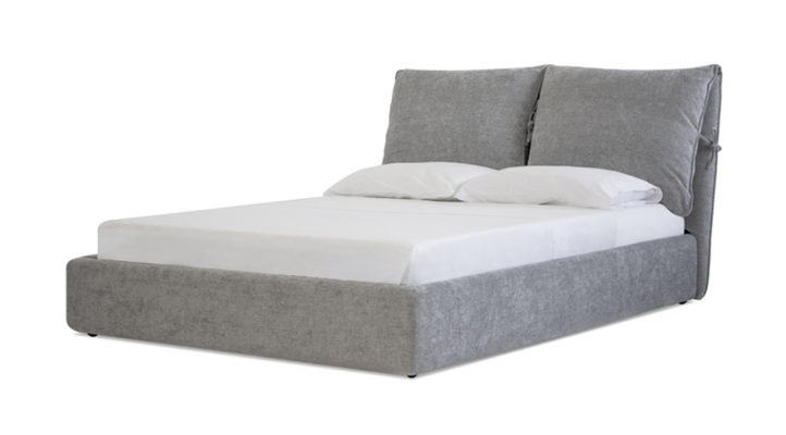 Plume Bed Heather Grey Chenille