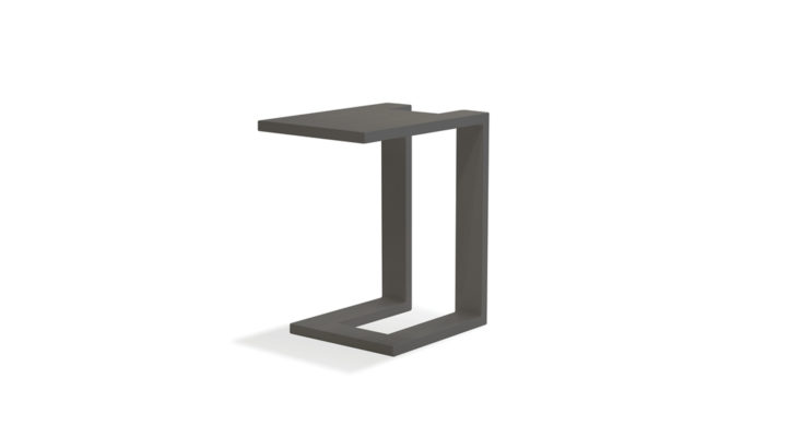 Sidle End Table Grey