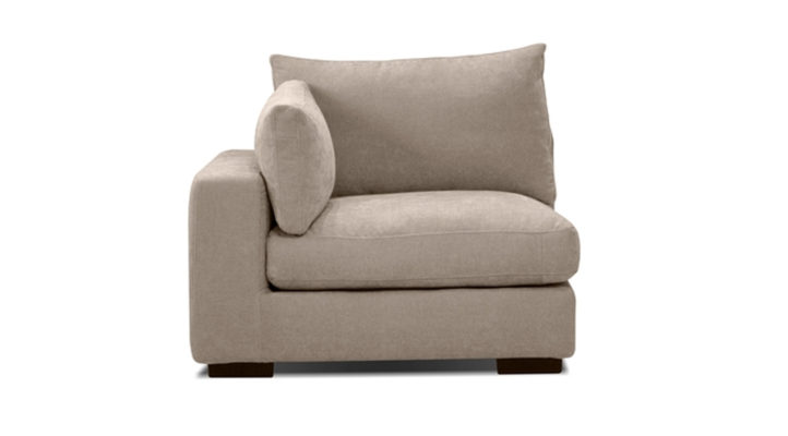 Lynx Fabric Armless  Chair – Oyster