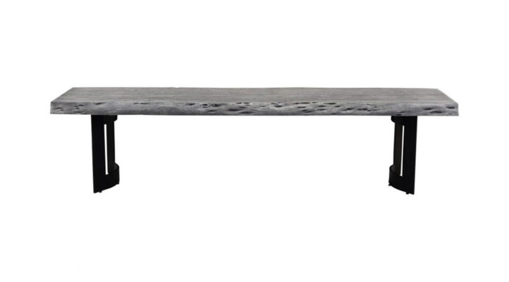 Bent Bench Extra Small Weathered Grey