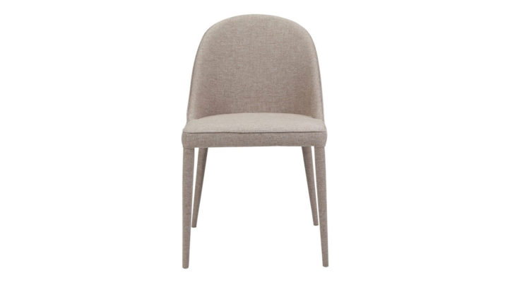 Burton Fabric Dining Chair Light Grey-M2