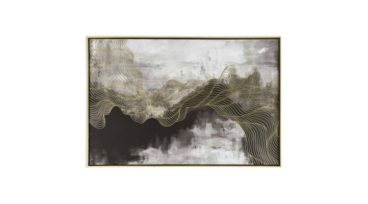 Flowing Forms I Framed Giclee