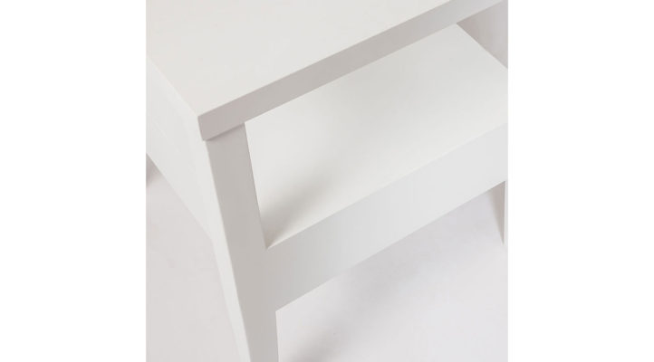 Hara 1 Drawer Accent Table – White