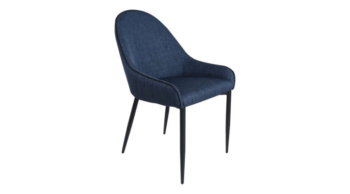 Lapis Dining Chair Dark Blue-M2
