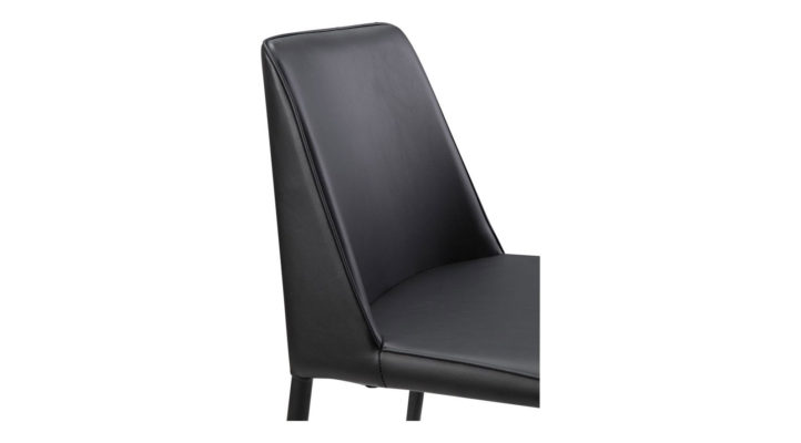 Nora Pu Dining Chair Black-M2