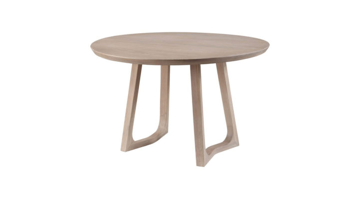 Silas Round Dining Table Oak