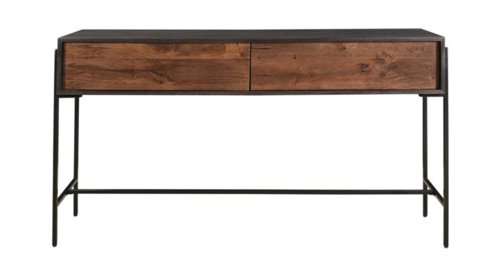 Tobin Console Table- Light Brown