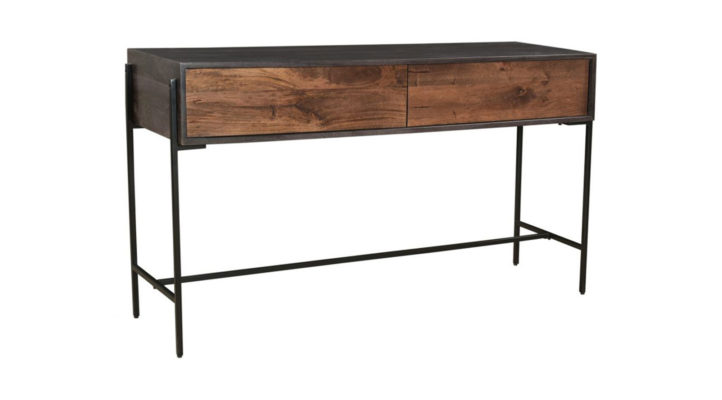 Tobin Console Table- Light Brown