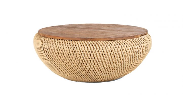 Agra Wave Coffee Table – Natural