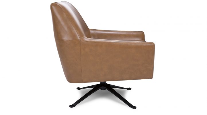 Flo Swivel Chair – Leather