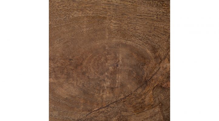Maddox II 16L x 13.5W x 27H L-Shaped Medium Brown Wood Table