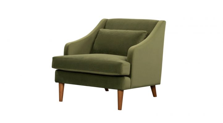 Missy Club Chair – Green Velvet