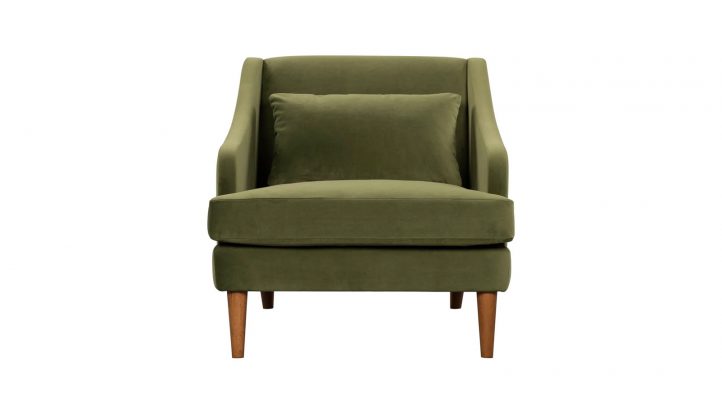 Missy Club Chair – Green Velvet