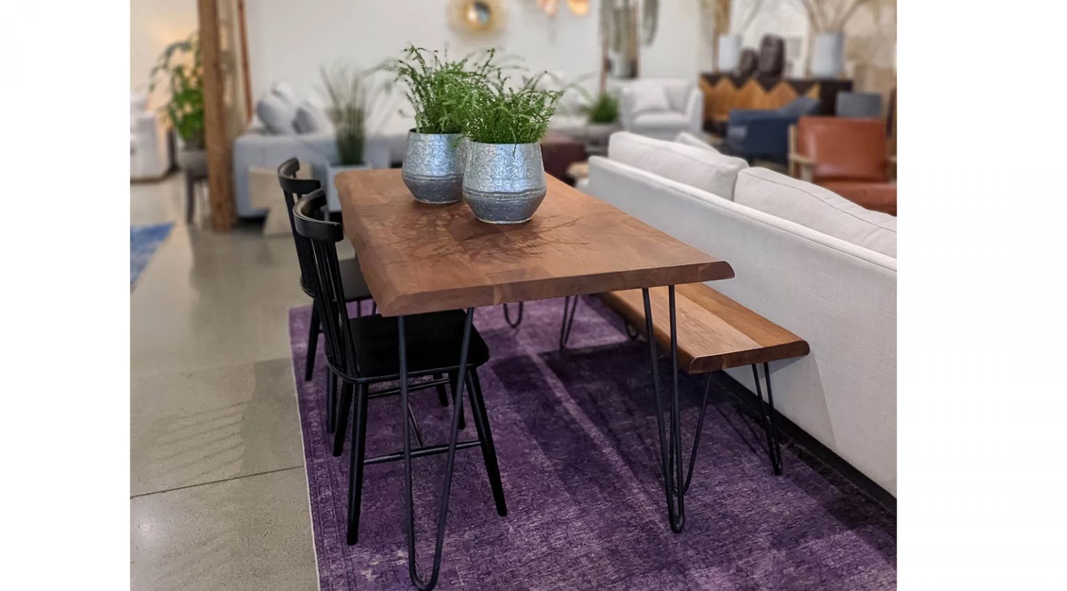 Biotic Dining Table Wood N Tassel Home