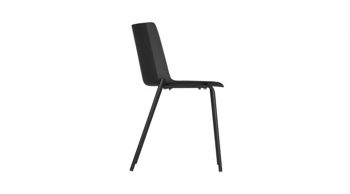 Silla Outdoor Dining Chair- Black
