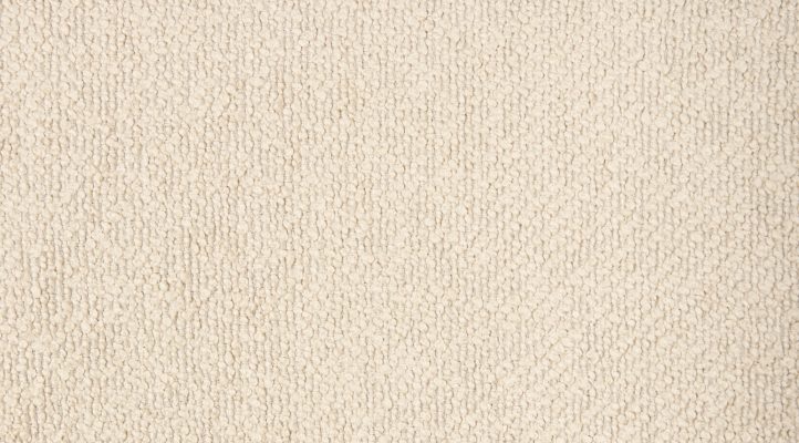 Westan Cream Boucle Fabric W/Light Brown Wood Accent Chair