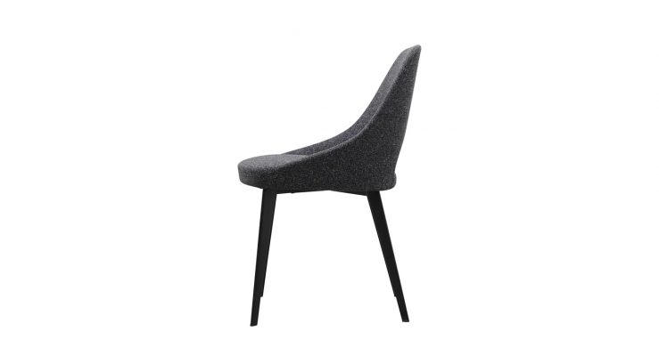 Tizz Dining Chair – Dark Grey