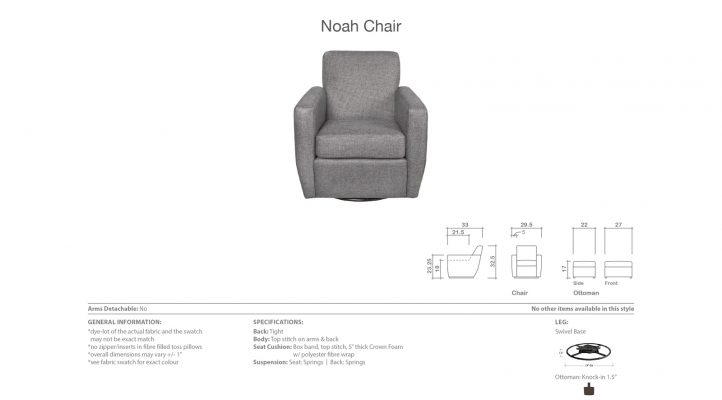 Noah Swivel Chair
