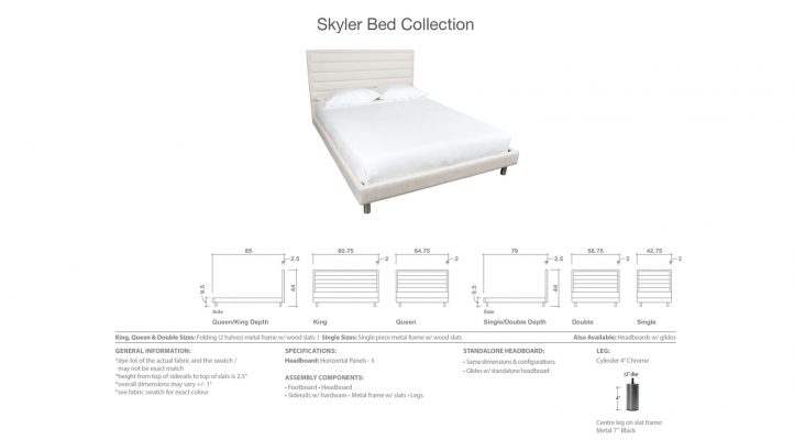 Skyler  Bed