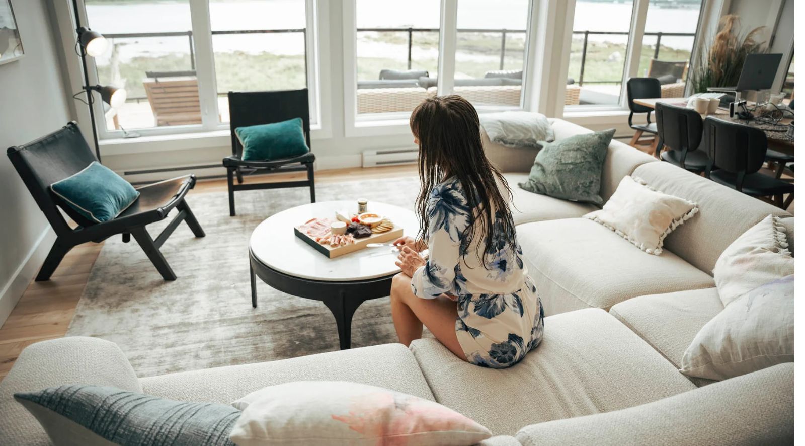 Nia Coffee Table Wood N Tassel Home