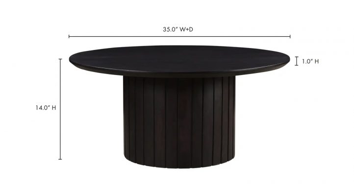 Povera Coffee Table- Black
