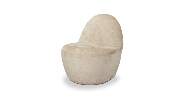 Beverly Accent Chair – Beige Chenille