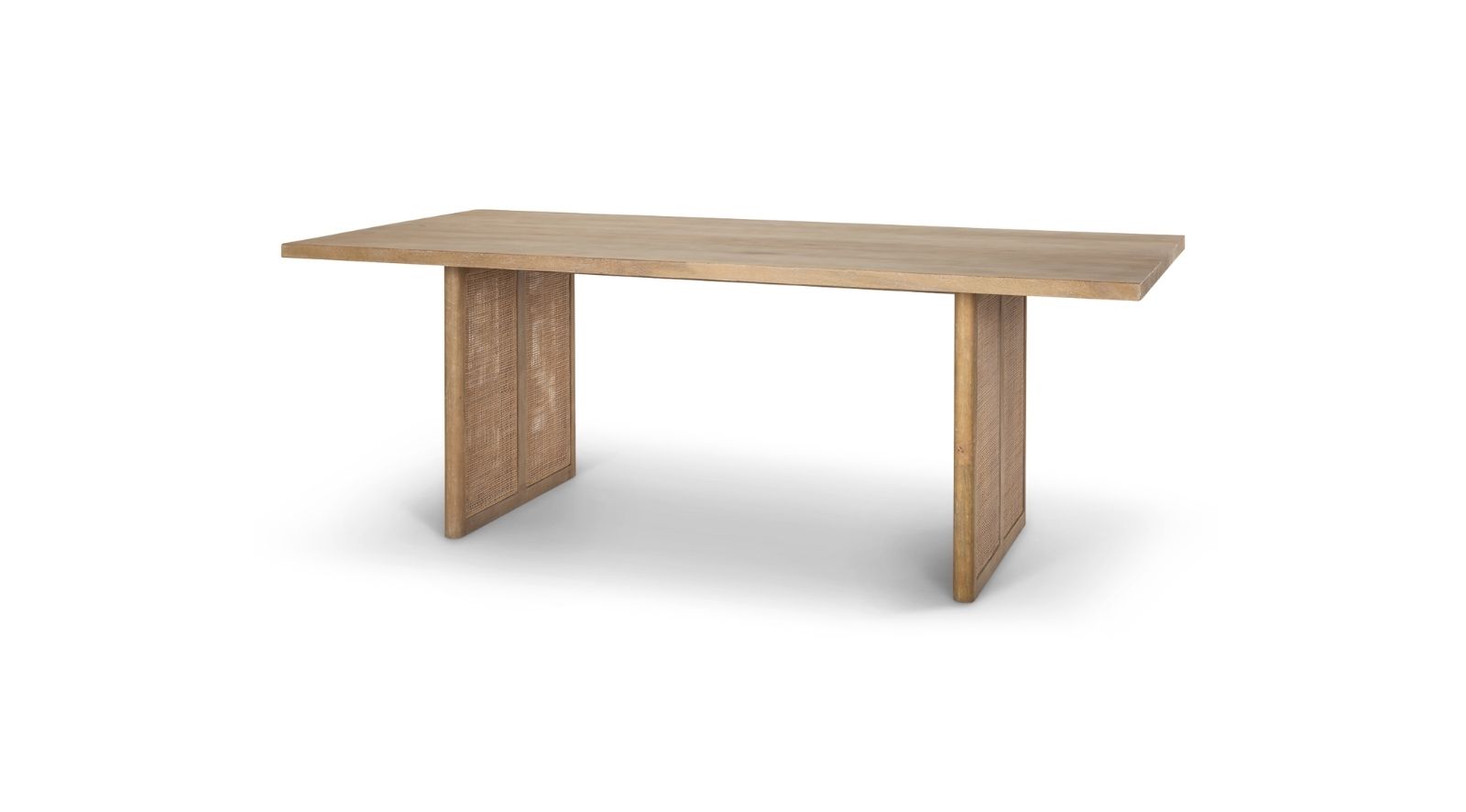 Grier Dining Table- Brown Wood-1