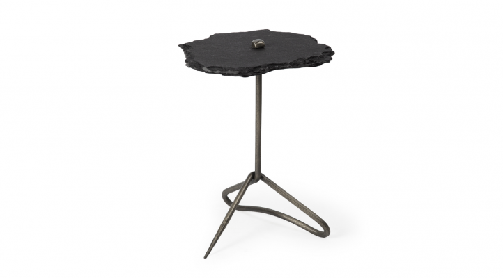 Pinera II – BLACK Accent Table