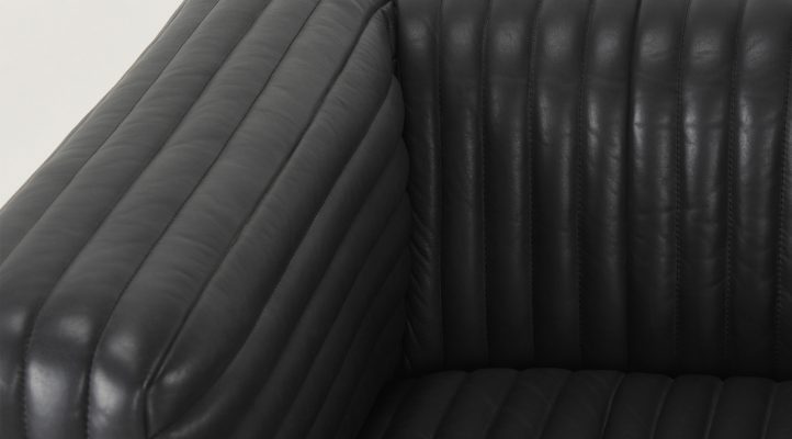 Ricciardo Chair- Black Leather