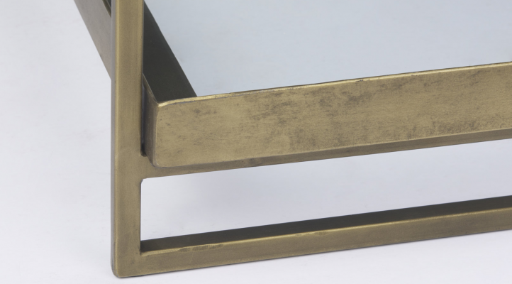 Trey – GOLD Accent Table