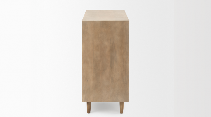 Tucker Accent Cabinet-LIGHT BROWN