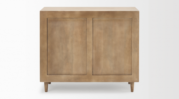 Tucker Accent Cabinet-LIGHT BROWN