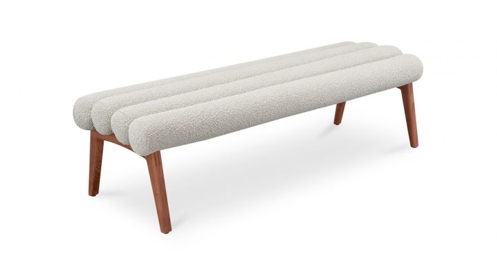 Arlo Bench Performance Fabric- Off White