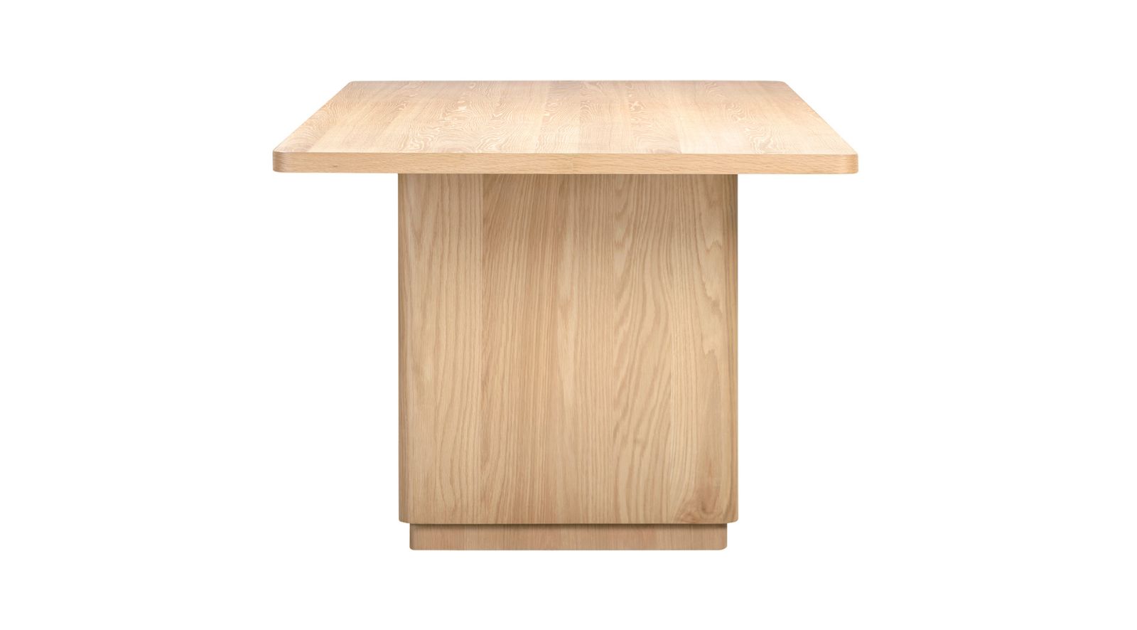 Round Off Dining Table Small- Oak-7