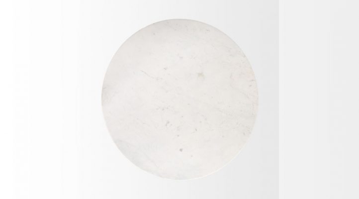 Allyson 48″ White Marble