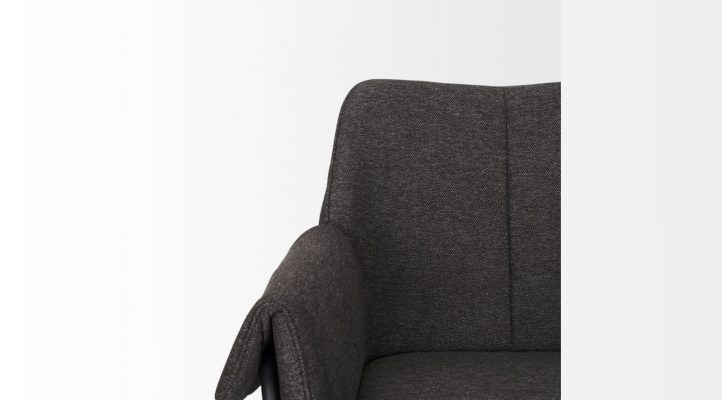 Brently- Gray Accent Chair