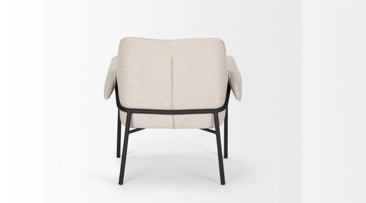 Brently- Oatmeal Accent Chair